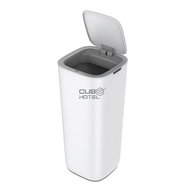 Balde Sensor Branco 30L Smart EKO Morandi